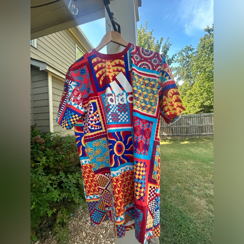 Rare Women Adidas X farm Rio Slim dress in size US xs